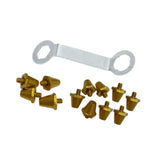 Maxbell 12x Football Boot Studs Stable with Wrench Professional Football Shoe Spikes