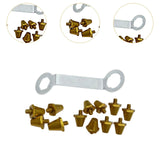 Maxbell 12x Football Boot Studs Stable with Wrench Professional Football Shoe Spikes