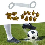 Maxbell 12x Football Boot Studs Stable with Wrench Professional Football Shoe Spikes