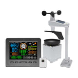 Maxbell Professional Weather Station Indoor Outdoor Air Pressure Wind and Rain Gauge