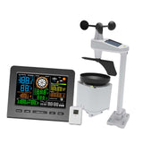 Maxbell Professional Weather Station Indoor Outdoor Air Pressure Wind and Rain Gauge