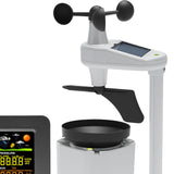 Maxbell Professional Weather Station Indoor Outdoor Air Pressure Wind and Rain Gauge