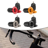 Maxbell 2Pcs Bike Bar End Caps Handlebar End Caps for Cycling Road Bike Most Bicycle black