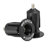 Maxbell 2Pcs Bike Bar End Caps Handlebar End Caps for Cycling Road Bike Most Bicycle black