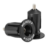 Maxbell 2Pcs Bike Bar End Caps Handlebar End Caps for Cycling Road Bike Most Bicycle black
