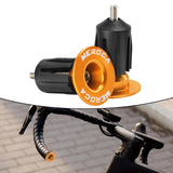 Maxbell 2Pcs Bike Bar End Caps Handlebar End Caps for Cycling Road Bike Most Bicycle gold