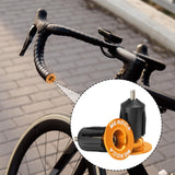 Maxbell 2Pcs Bike Bar End Caps Handlebar End Caps for Cycling Road Bike Most Bicycle gold