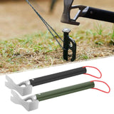 Maxbell Camping Hammer Outdoor Tent Peg Puller for Canopy Fishing Outdoor Activities Black