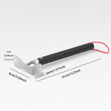 Maxbell Camping Hammer Outdoor Tent Peg Puller for Canopy Fishing Outdoor Activities Black