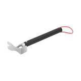 Maxbell Camping Hammer Outdoor Tent Peg Puller for Canopy Fishing Outdoor Activities Black