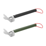 Maxbell Camping Hammer Outdoor Tent Peg Puller for Canopy Fishing Outdoor Activities Black