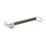 Maxbell Camping Hammer Outdoor Tent Peg Puller for Canopy Fishing Outdoor Activities Green