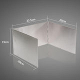 Maxbell Wind Shield Cooker BBQ Picnic Cooking Camping Grill Outdoor Stoves Windshield