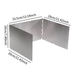 Maxbell Wind Shield Cooker BBQ Picnic Cooking Camping Grill Outdoor Stoves Windshield