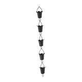 Maxbell Morning Glories Rain Chain Home Decor Rainwater Catcher for Home Backyard Yard