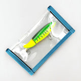 Maxbell Fish Lures Wrap Clear PVC Hook Keeper Versatile Protection for Sports Adults M