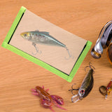 Maxbell Fish Lures Wrap Clear Hook Keeper Fishing Storage Bag for Saltwater Beginner L