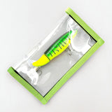Maxbell Fish Lures Wrap Clear Hook Keeper Fishing Storage Bag for Saltwater Beginner L