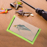 Maxbell Fish Lures Wrap Clear Hook Keeper Fishing Storage Bag for Saltwater Beginner M