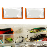Maxbell Fish Lures Wrap Multifunctional PVC Fishing Storage Bag for Beginner Outdoor L
