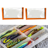Maxbell Fish Lures Wrap Multifunctional PVC Fishing Storage Bag for Beginner Outdoor L