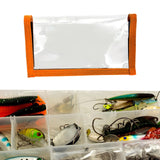 Maxbell Fish Lures Wrap Multifunctional PVC Fishing Storage Bag for Beginner Outdoor L