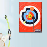 Maxbell Suction Cup Toy Gear Archery Target for Outdoor Sports Beginners Enthusiasts