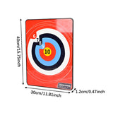Maxbell Suction Cup Toy Gear Archery Target for Outdoor Sports Beginners Enthusiasts