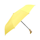 Maxbell Duck Rain Umbrella Cute with Duck Handle for Camping Men Outdoor Sports Folding