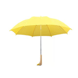 Maxbell Duck Rain Umbrella Cute with Duck Handle for Camping Men Outdoor Sports Straight