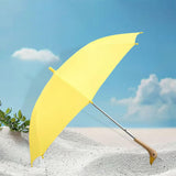 Maxbell Duck Rain Umbrella Cute with Duck Handle for Camping Men Outdoor Sports Straight
