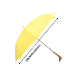 Maxbell Duck Rain Umbrella Cute with Duck Handle for Camping Men Outdoor Sports Straight