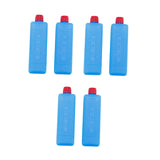 Maxbell 6 Pieces Cooling Ice Packs Leak Proof Ice Blocks for Outdoors Fishing