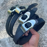 Maxbell Cargo Strap Adjustable Lock Lashing Strap for Furniture Luggage Camping Gear 50cm