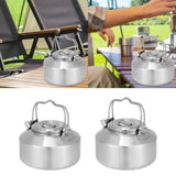 Maxbell Camping Kettle Compact Open Campfire Double Anti Scald Handle Outdoor Kettle 900ml