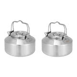 Maxbell Camping Kettle Compact Open Campfire Double Anti Scald Handle Outdoor Kettle 900ml