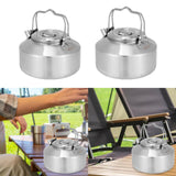 Maxbell Camping Kettle Compact Open Campfire Double Anti Scald Handle Outdoor Kettle 900ml