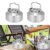 Maxbell Camping Kettle Compact Open Campfire Double Anti Scald Handle Outdoor Kettle 900ml
