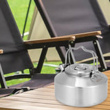 Maxbell Camping Kettle Compact Open Campfire Double Anti Scald Handle Outdoor Kettle 900ml