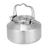 Maxbell Camping Kettle Compact Open Campfire Double Anti Scald Handle Outdoor Kettle 1300ml