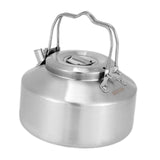 Maxbell Camping Kettle Compact Open Campfire Double Anti Scald Handle Outdoor Kettle 1300ml