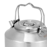 Maxbell Camping Kettle Compact Open Campfire Double Anti Scald Handle Outdoor Kettle 1300ml