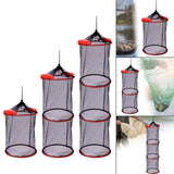 Maxbell Float Fish Basket Kayak Accessories Foldable for Leaches Minnows Live Caught Single Layer