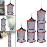 Maxbell Float Fish Basket Kayak Accessories Foldable for Leaches Minnows Live Caught Single Layer