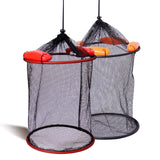 Maxbell Float Fish Basket Kayak Accessories Foldable for Leaches Minnows Live Caught Single Layer