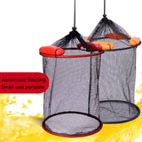 Maxbell Float Fish Basket Kayak Accessories Foldable for Leaches Minnows Live Caught Single Layer