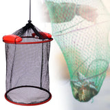 Maxbell Float Fish Basket Kayak Accessories Foldable for Leaches Minnows Live Caught Single Layer