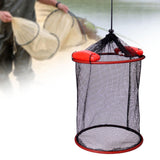 Maxbell Float Fish Basket Kayak Accessories Foldable for Leaches Minnows Live Caught Single Layer