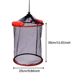 Maxbell Float Fish Basket Kayak Accessories Foldable for Leaches Minnows Live Caught Single Layer