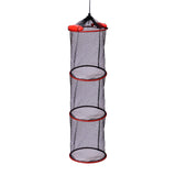 Maxbell Float Fish Basket Kayak Accessories Foldable for Leaches Minnows Live Caught Triple Layer